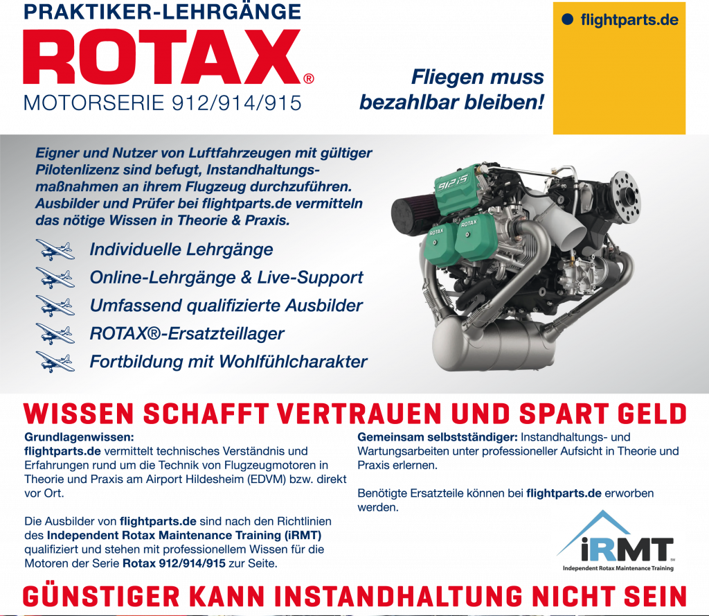 Rotax Motorenlehrgänge